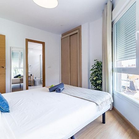 Modern Beach Apartment Valparaiso With Parking Málaga Esterno foto