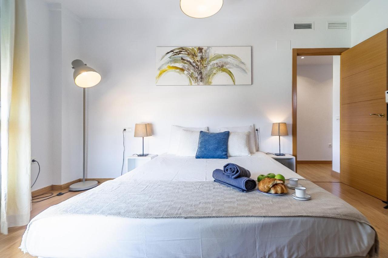 Modern Beach Apartment Valparaiso With Parking Málaga Esterno foto