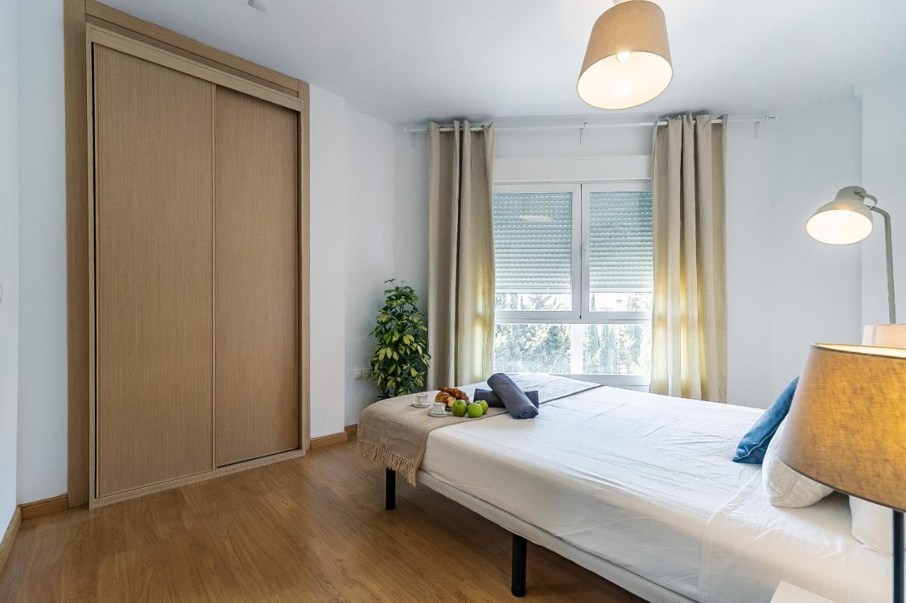 Modern Beach Apartment Valparaiso With Parking Málaga Esterno foto